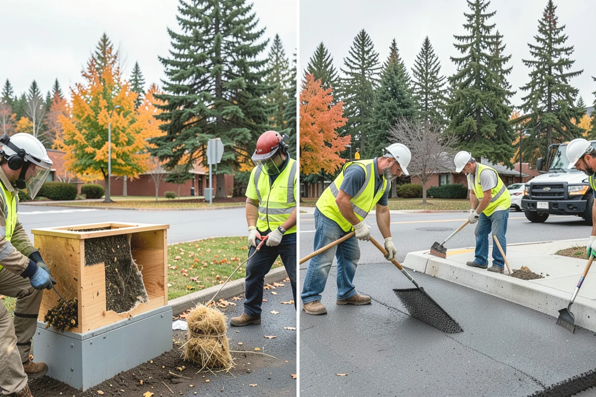 Park Furniture Installation in Duvall, King County, WA - Confirm amenity types, locations, and mounting method