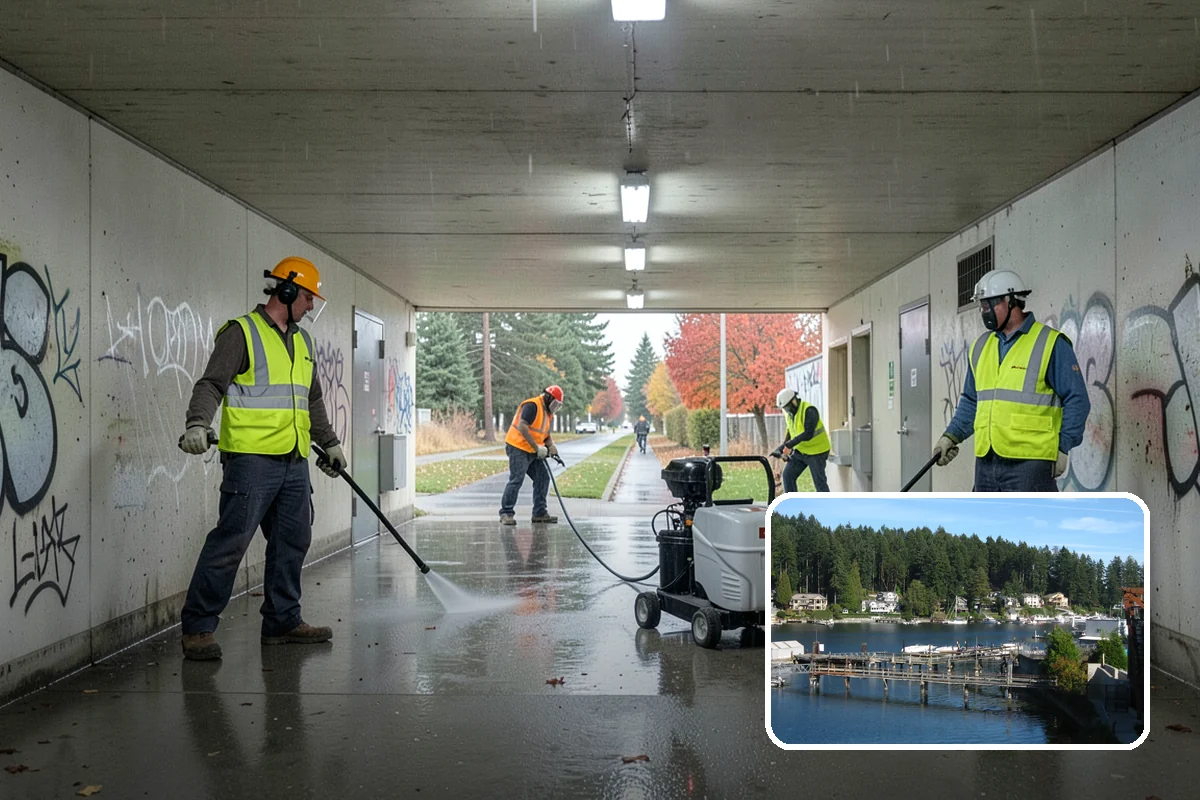Park Furniture Installation in Gig Harbor, Pierce County, WA - Provides securely anchored, tamper-resistant installations