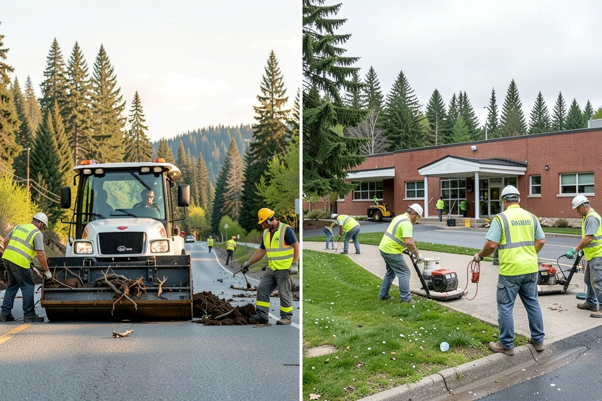 Park Furniture Installation in Gig Harbor, Pierce County, WA - Confirm amenity types, locations, and mounting method