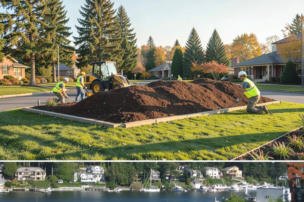 Park Furniture Installation in Gig Harbor, Pierce County, WA - Furniture installation proceeds year-round, though footing and concrete work is easier during drier conditions.