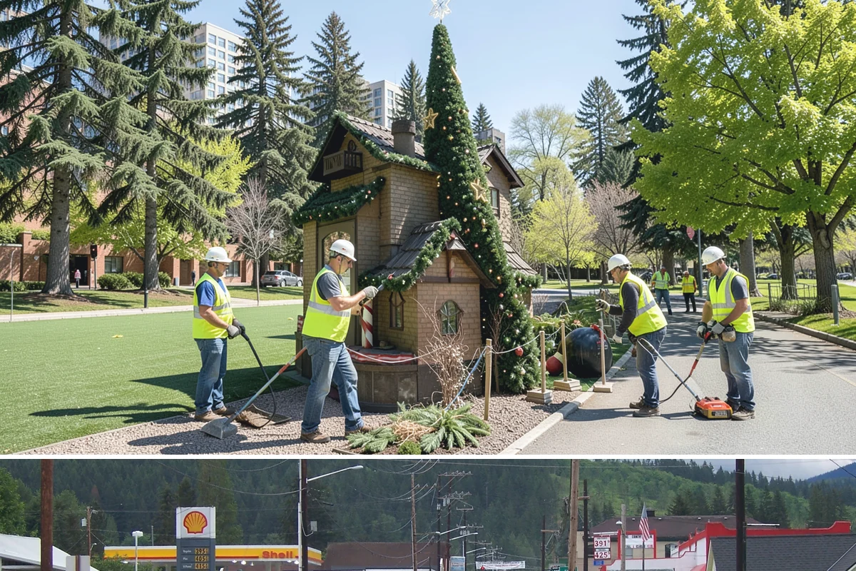 Park Furniture Installation in Granite Falls, Snohomish County, WA - Furniture installation proceeds year-round, though footing and concrete work is easier during drier conditions.