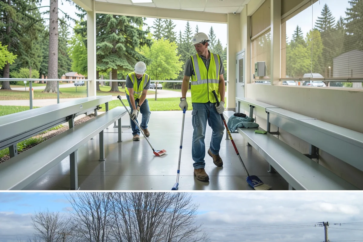 Park Furniture Installation in Langley, Island County, WA - Furniture installation proceeds year-round, though footing and concrete work is easier during drier conditions.