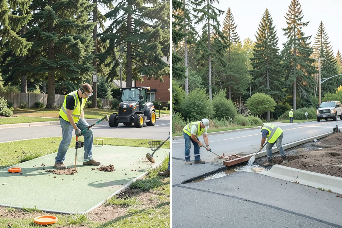 Park Furniture Installation in Marysville, Snohomish County, WA - Confirm amenity types, locations, and mounting method
