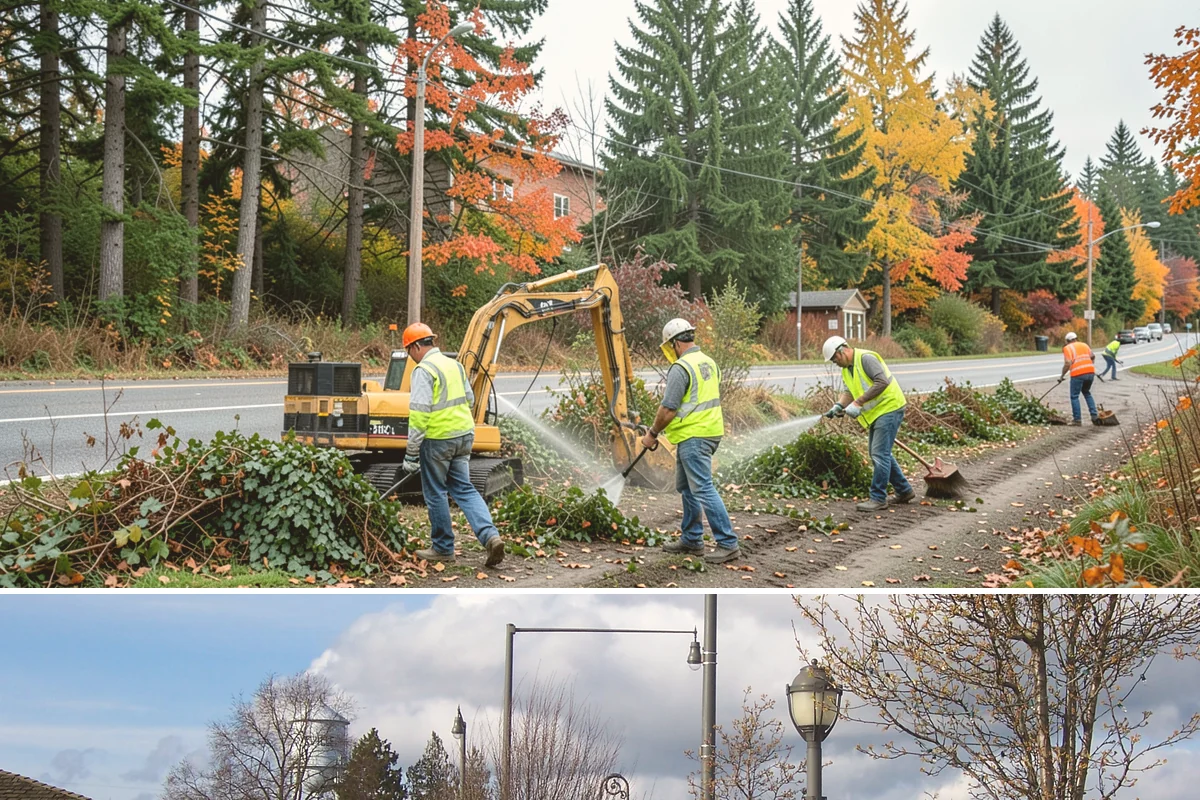Park Furniture Installation in Marysville, Snohomish County, WA - Furniture installation proceeds year-round, though footing and concrete work is easier during drier conditions.
