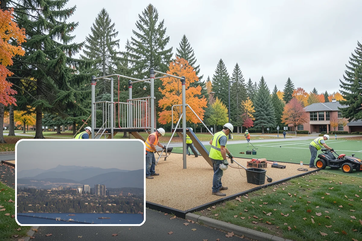 Park Furniture Installation in Medina, King County, WA - Provides securely anchored, tamper-resistant installations