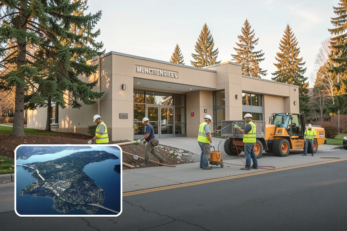 Park Furniture Installation in Mercer Island, King County, WA - Provides securely anchored, tamper-resistant installations