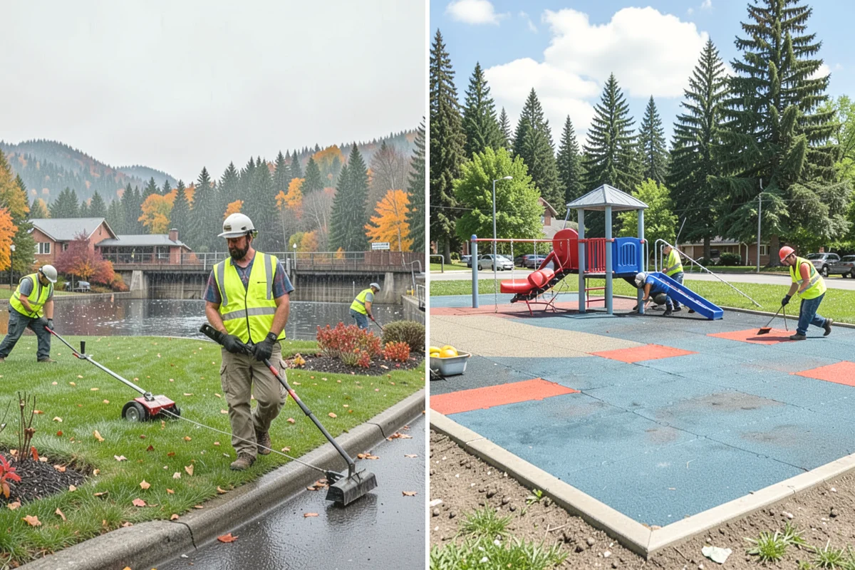 Park Furniture Installation in Mill Creek, Snohomish County, WA - Confirm amenity types, locations, and mounting method