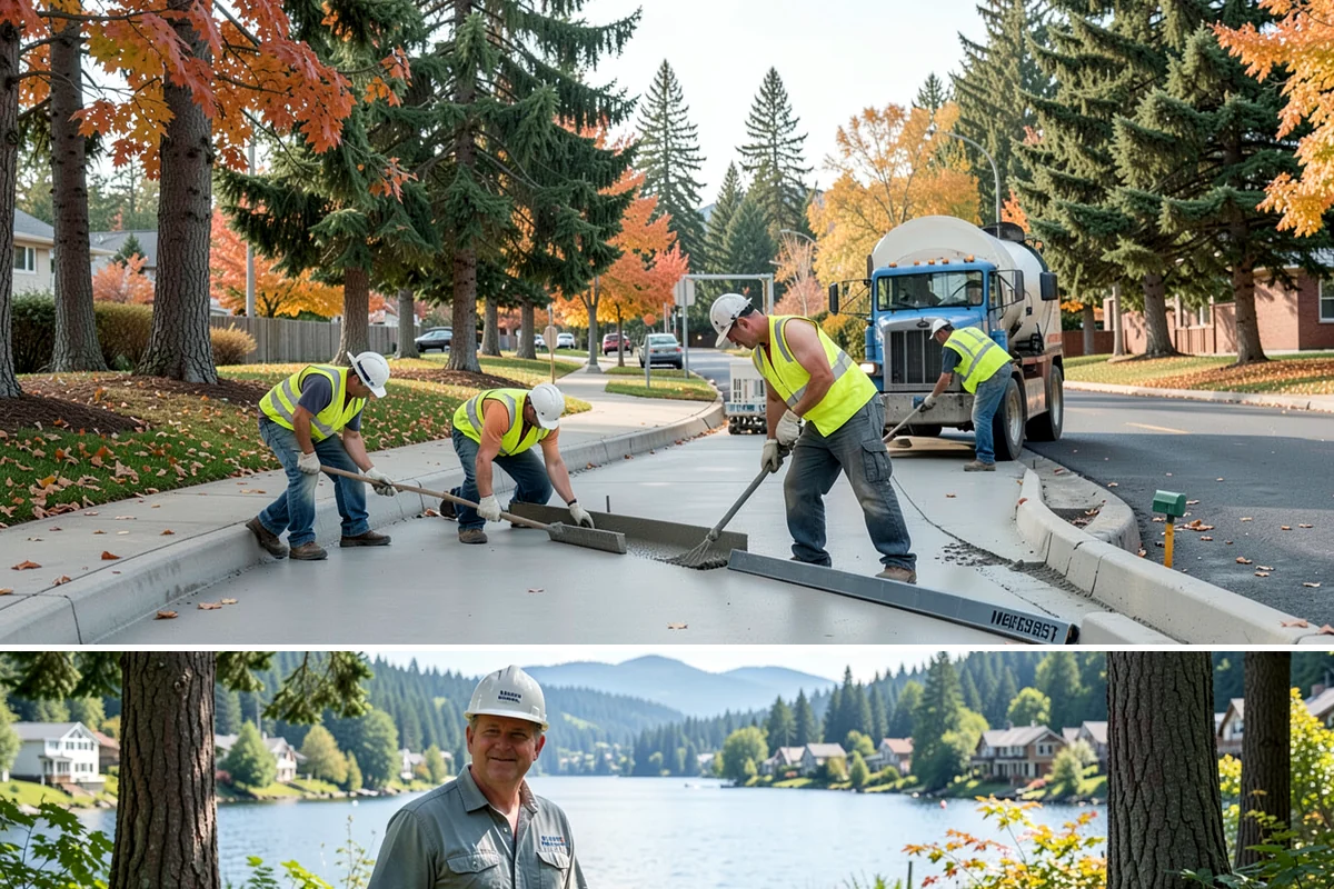 Park Furniture Installation in Milton, King County, WA - Furniture installation proceeds year-round, though footing and concrete work is easier during drier conditions.