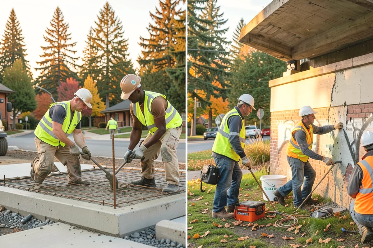 Park Furniture Installation in Mountlake Terrace, Snohomish County, WA - Confirm amenity types, locations, and mounting method