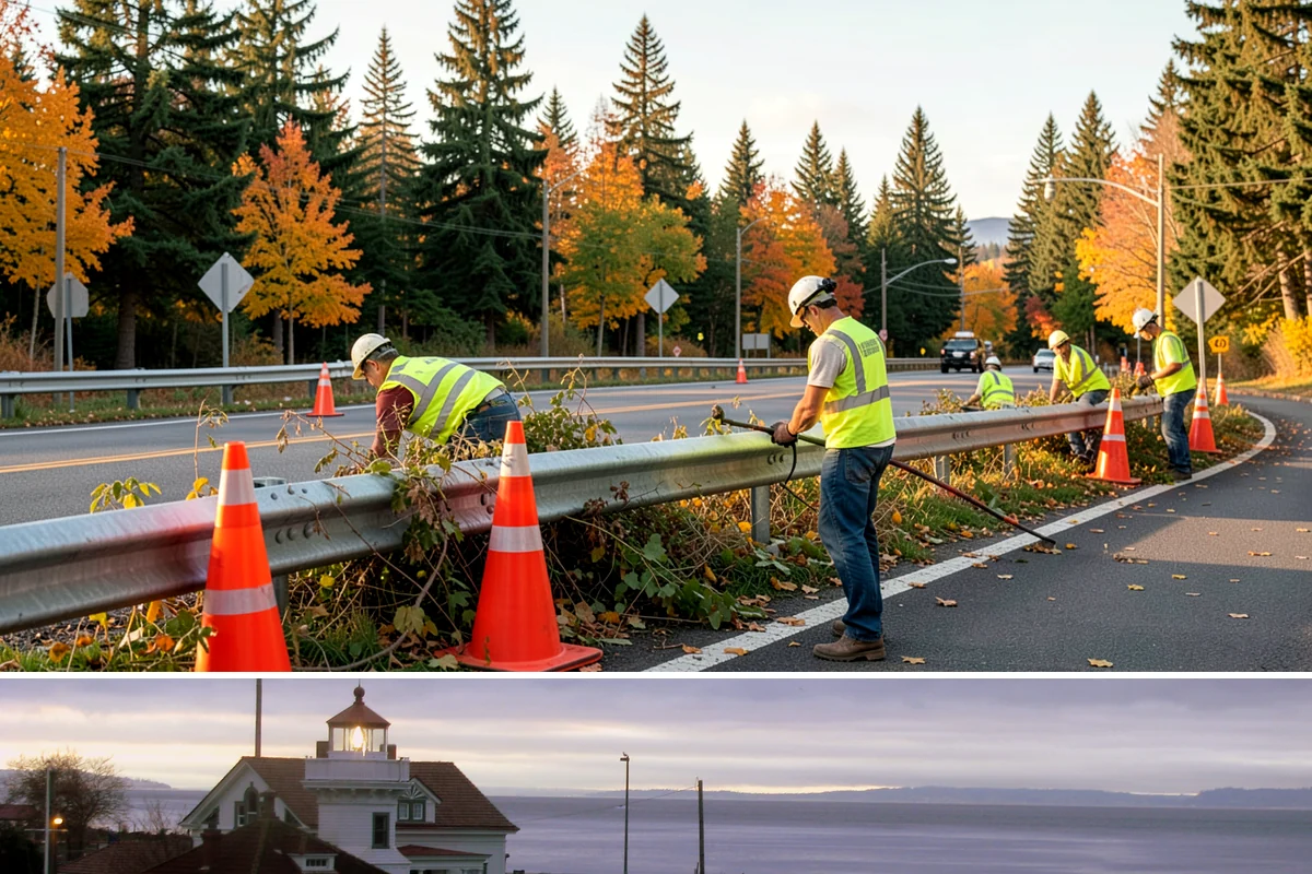 Park Furniture Installation in Mukilteo, Snohomish County, WA - Furniture installation proceeds year-round, though footing and concrete work is easier during drier conditions.