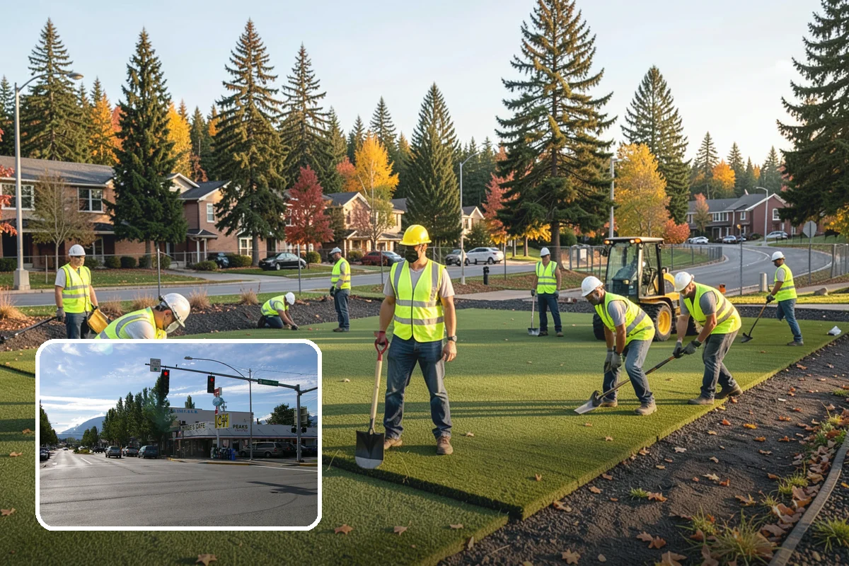 Park Furniture Installation in North Bend, King County, WA - Provides securely anchored, tamper-resistant installations