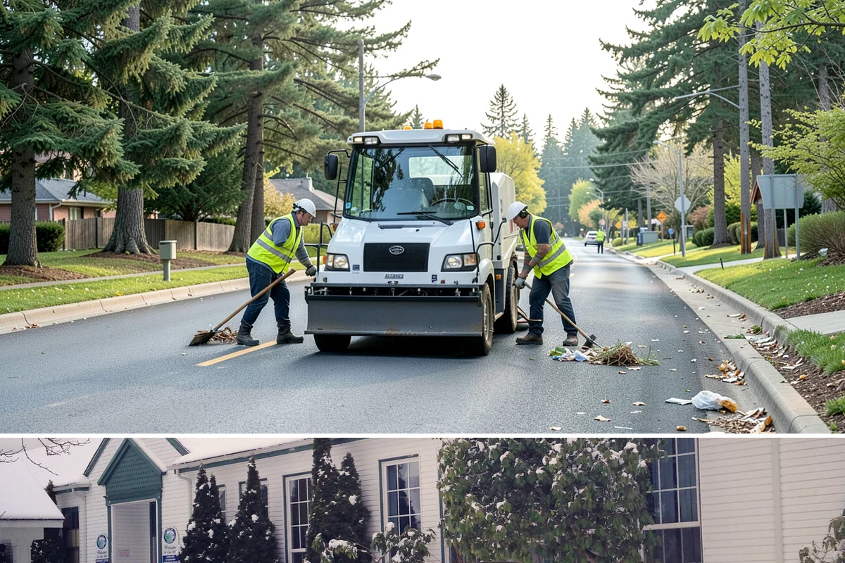 Park Furniture Installation in Pacific, King County, WA - Furniture installation proceeds year-round, though footing and concrete work is easier during drier conditions.