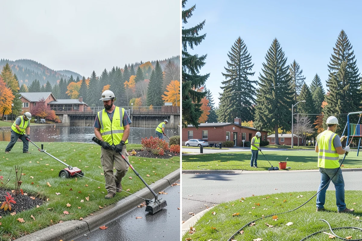 Park Furniture Installation in Redmond, King County, WA - Confirm amenity types, locations, and mounting method