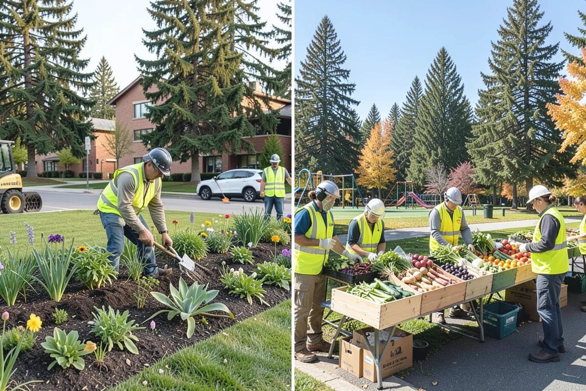 Park Furniture Installation in Roy, Pierce County, WA - Confirm amenity types, locations, and mounting method