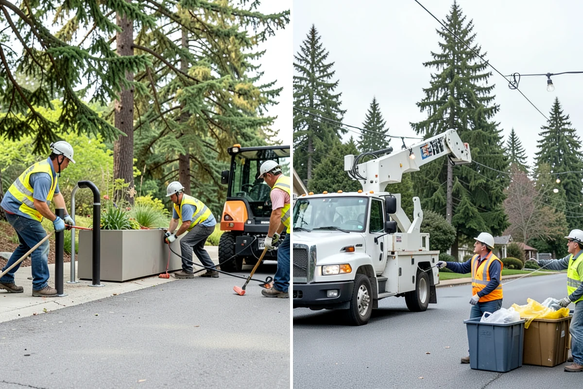 Park Furniture Installation in SeaTac, King County, WA - Confirm amenity types, locations, and mounting method