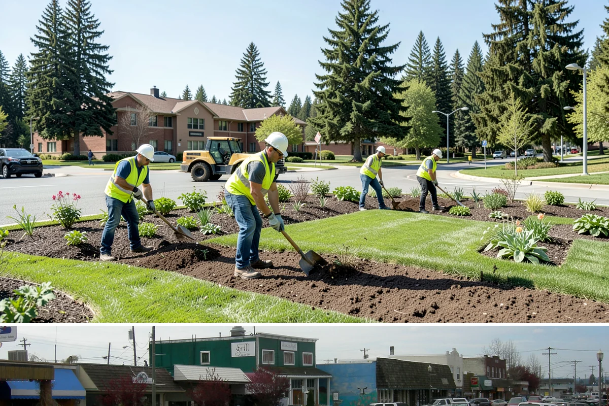 Park Furniture Installation in Stanwood, Snohomish County, WA - Furniture installation proceeds year-round, though footing and concrete work is easier during drier conditions.