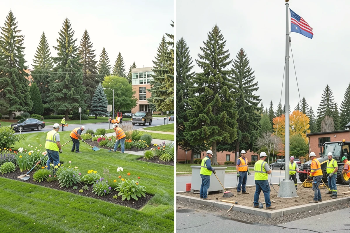 Park Furniture Installation in University Place, Pierce County, WA - Confirm amenity types, locations, and mounting method