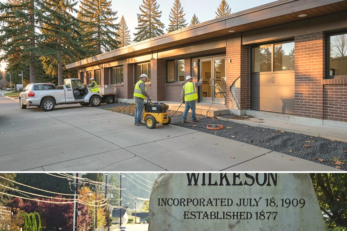 Park Furniture Installation in Wilkeson, Pierce County, WA - Furniture installation proceeds year-round, though footing and concrete work is easier during drier conditions.