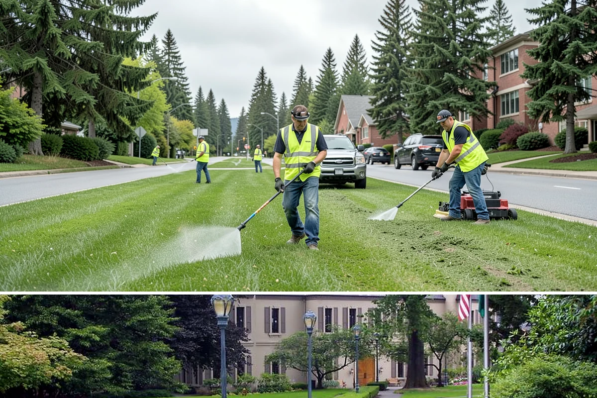 Park Furniture Installation in Woodinville, King County, WA - Furniture installation proceeds year-round, though footing and concrete work is easier during drier conditions.