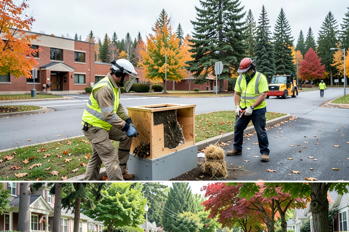 Park Irrigation in Beaux Arts Village, King County, WA - Startups and programming begin in spring, active management runs through summer, and winterization occurs in late fall.