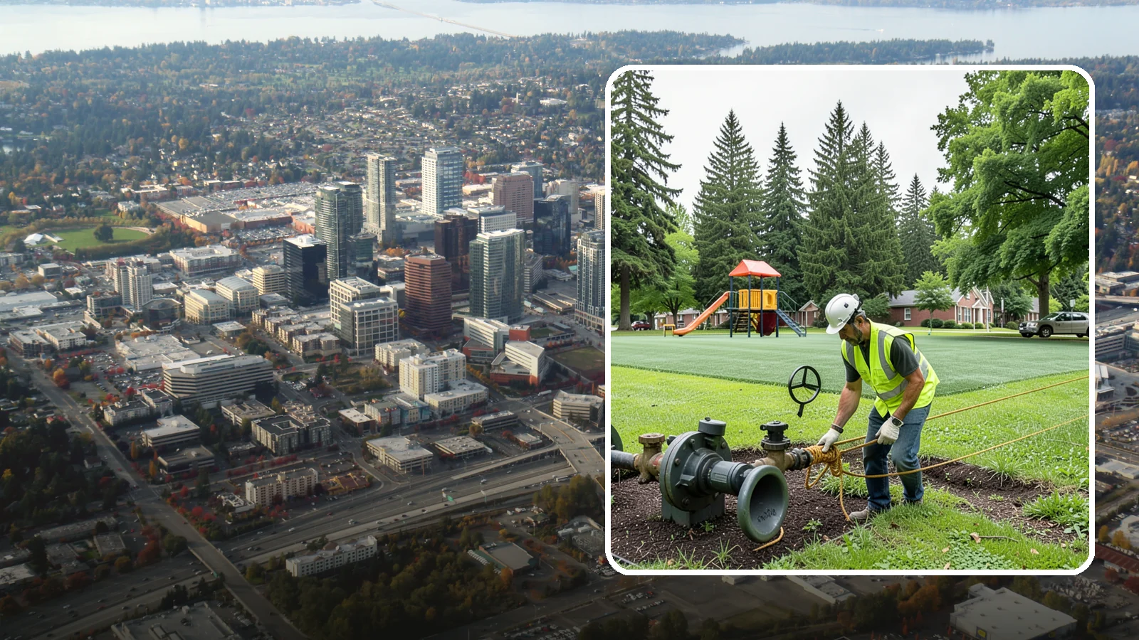 Park Irrigation in Bellevue, King County, WA - Operation and upkeep of park irrigation systems that deliver efficient watering while conserving resources.