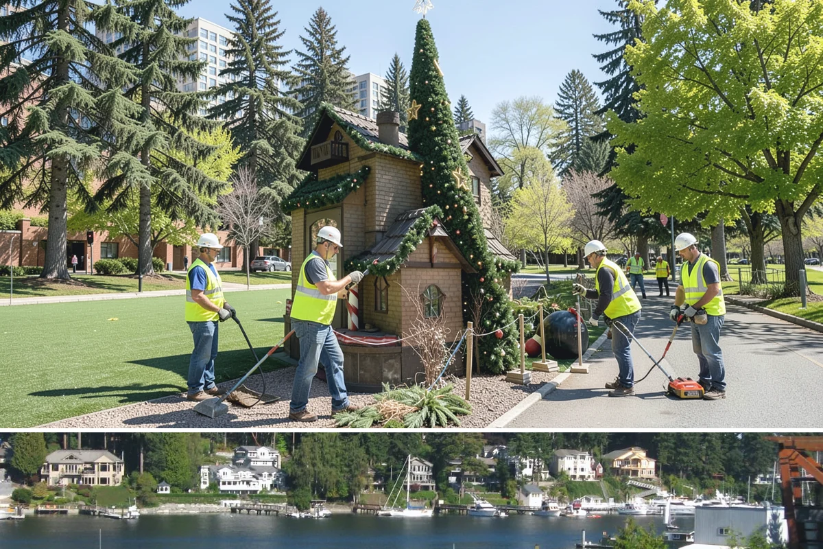 Park Irrigation in Gig Harbor, Pierce County, WA - Startups and programming begin in spring, active management runs through summer, and winterization occurs in late fall.