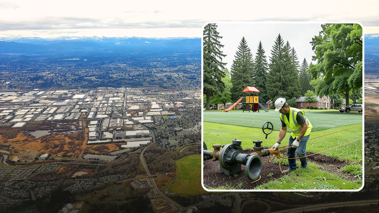 Park Irrigation in Kent, King County, WA - Operation and upkeep of park irrigation systems that deliver efficient watering while conserving resources.