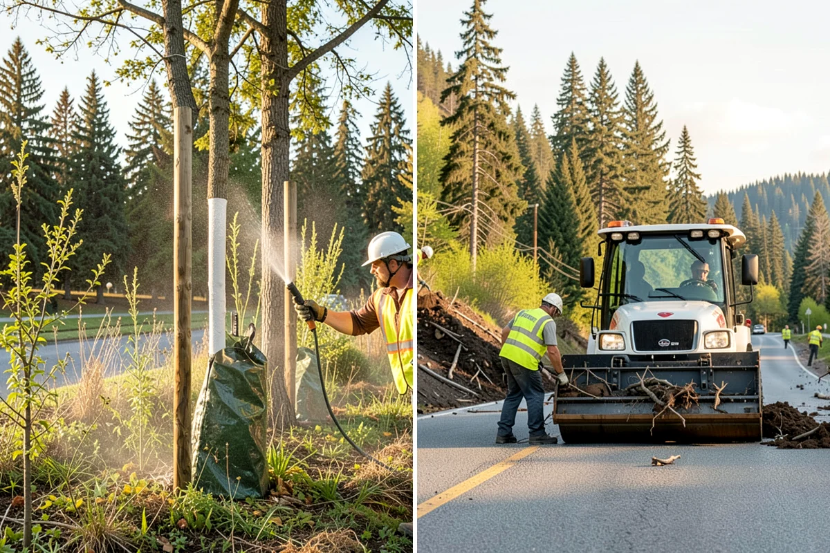 Park Irrigation in Lyman, Skagit County, WA - Inspect controllers, valves, and heads across each park