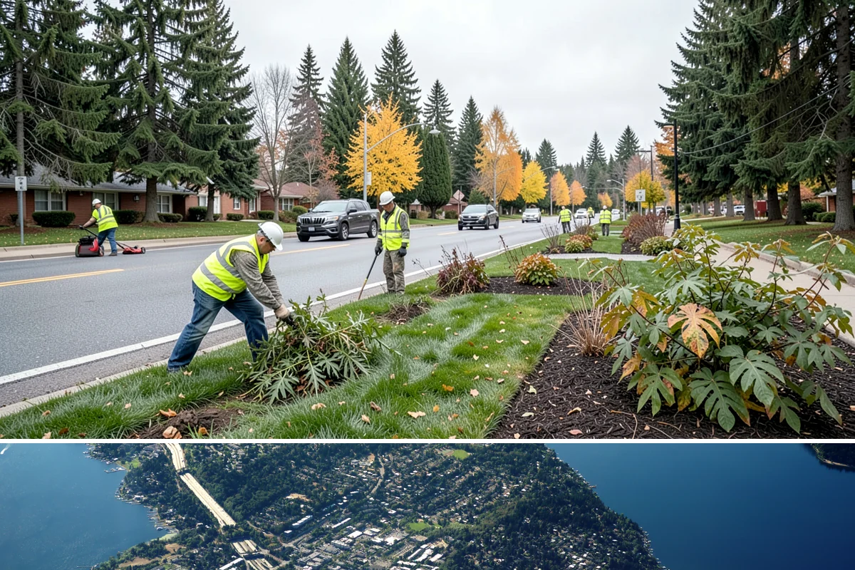 Park Irrigation in Mercer Island, King County, WA - Startups and programming begin in spring, active management runs through summer, and winterization occurs in late fall.