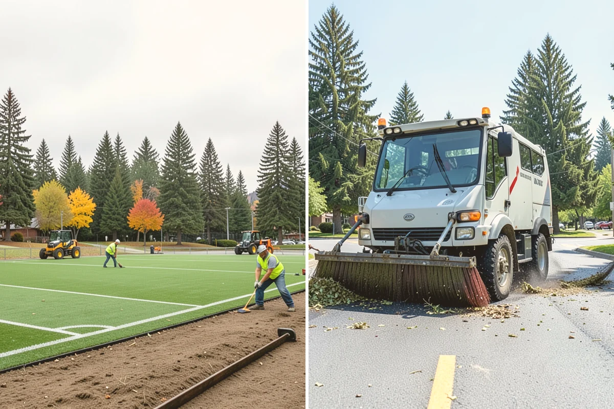 Park Irrigation in Newcastle, King County, WA - Inspect controllers, valves, and heads across each park