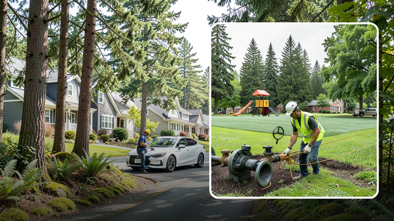 Park Irrigation in Normandy Park, King County, WA - Operation and upkeep of park irrigation systems that deliver efficient watering while conserving resources.