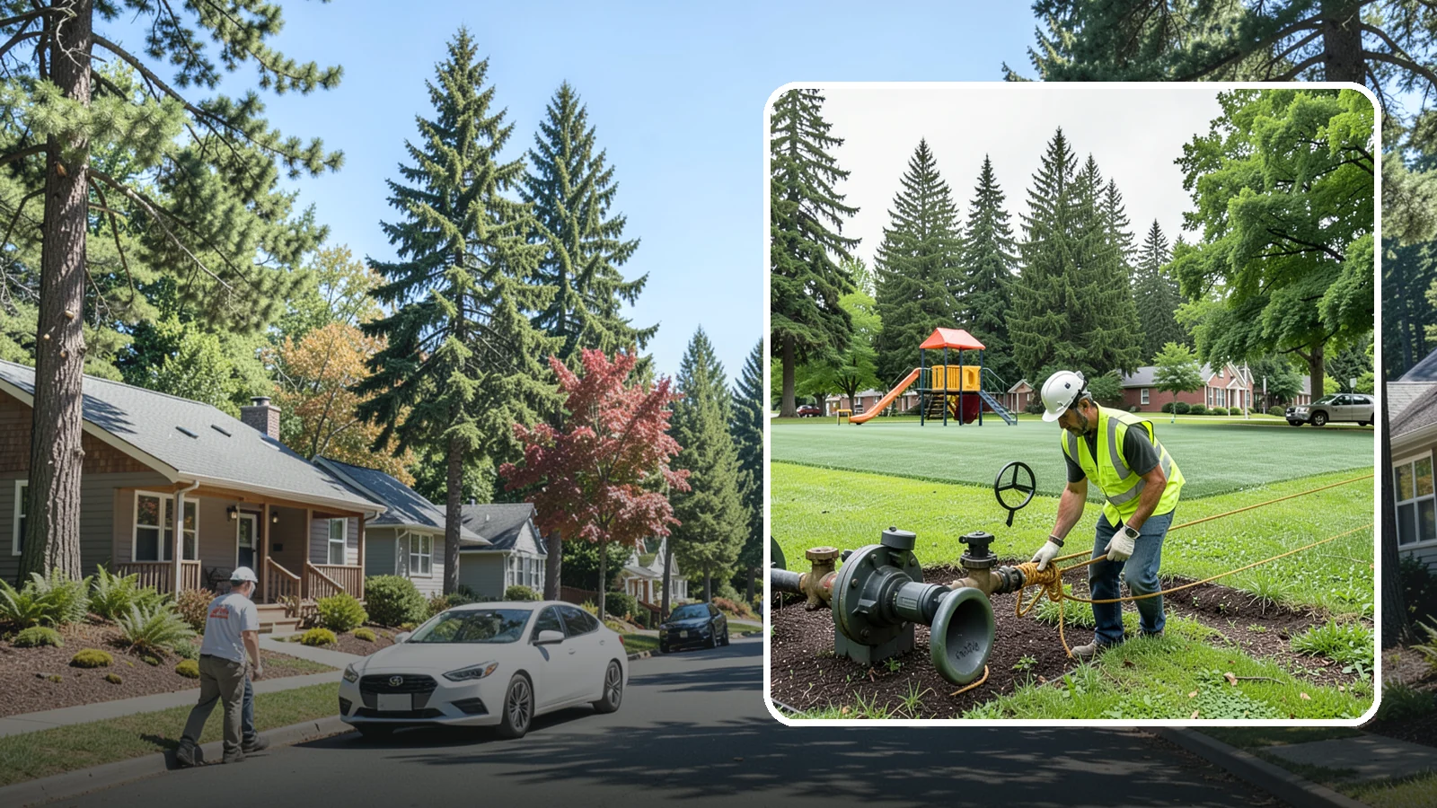 Park Irrigation in Orting, Pierce County, WA - Operation and upkeep of park irrigation systems that deliver efficient watering while conserving resources.