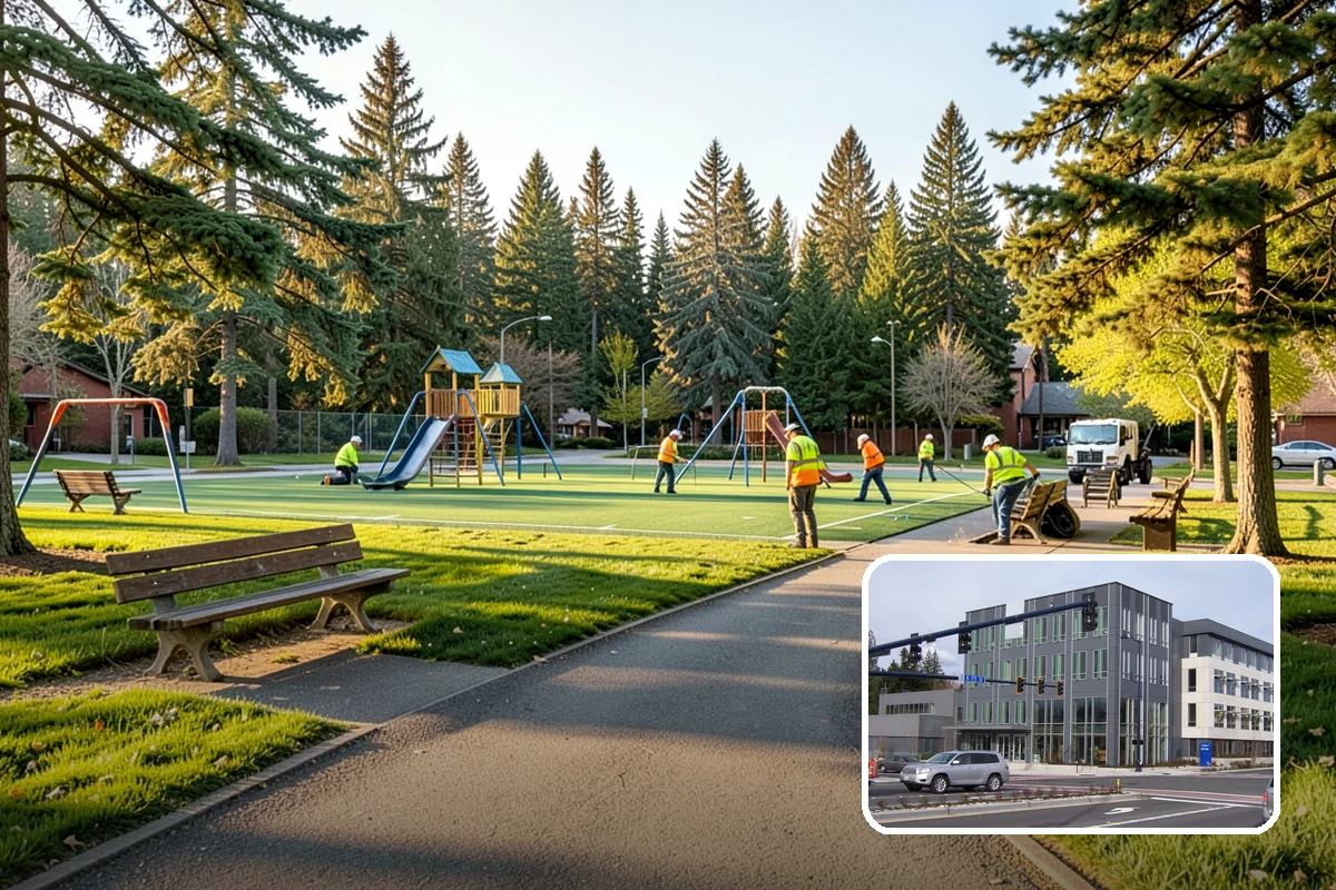 Park Irrigation in Shoreline, King County, WA - Efficient watering that conserves resources and controls costs