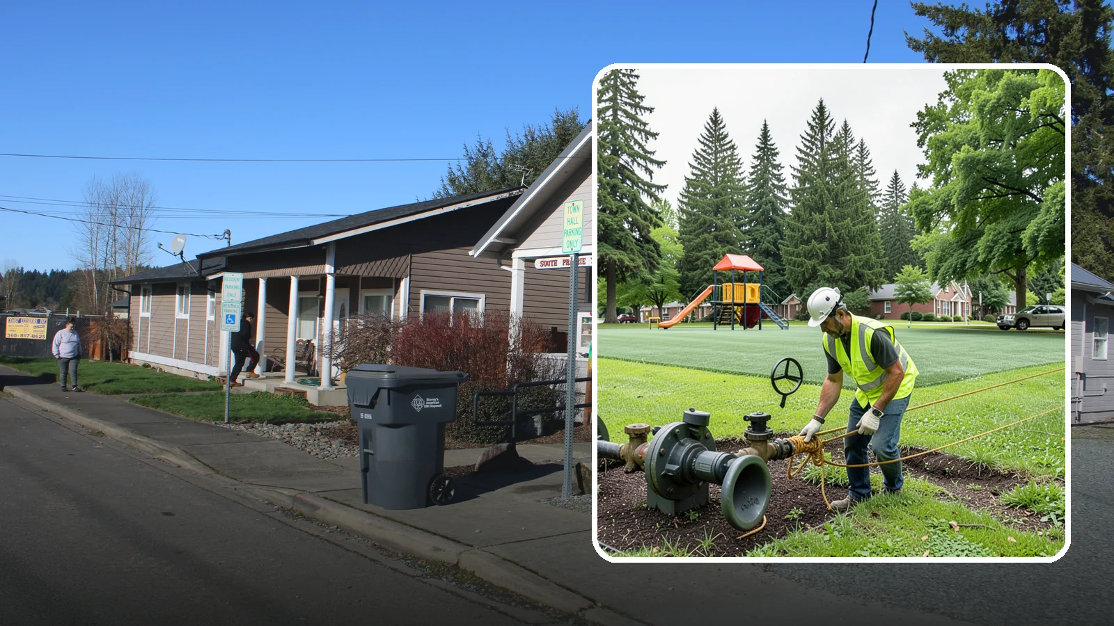 Park Irrigation in South Prairie, Pierce County, WA - Operation and upkeep of park irrigation systems that deliver efficient watering while conserving resources.