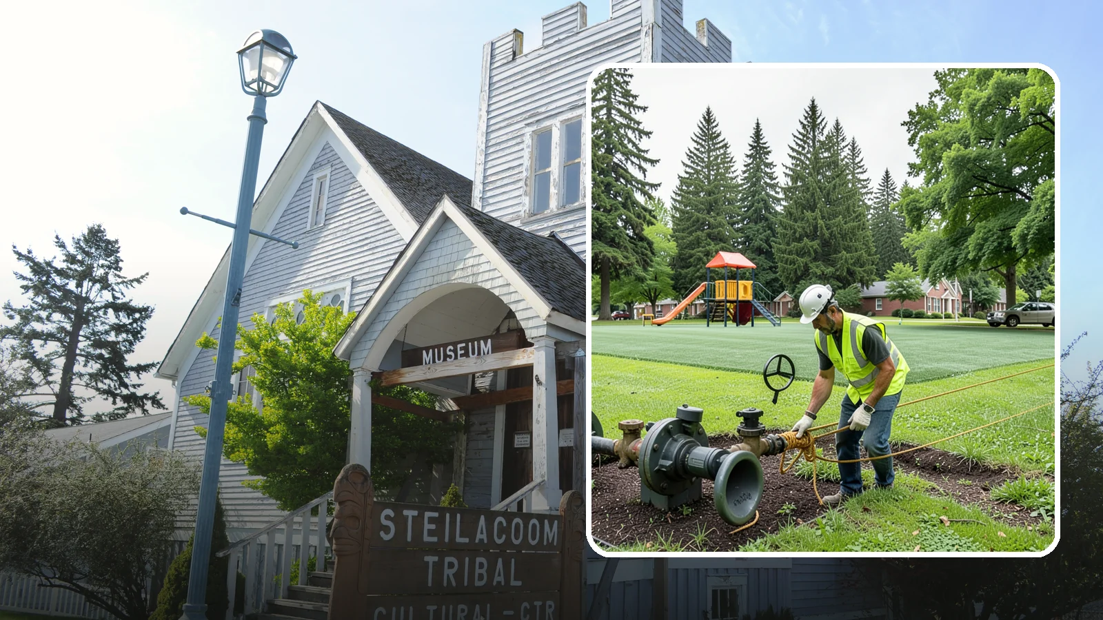 Park Irrigation in Steilacoom, Pierce County, WA - Operation and upkeep of park irrigation systems that deliver efficient watering while conserving resources.