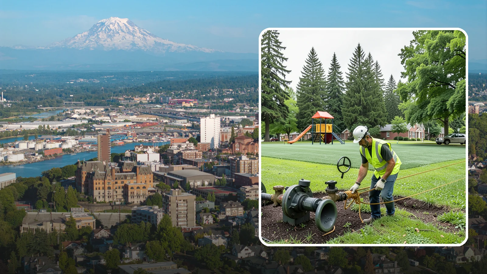 Park Irrigation in Tacoma, Pierce County, WA - Operation and upkeep of park irrigation systems that deliver efficient watering while conserving resources.