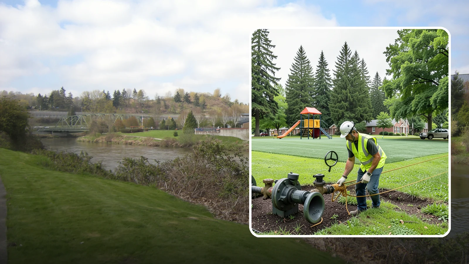 Park Irrigation in Tukwila, King County, WA - Operation and upkeep of park irrigation systems that deliver efficient watering while conserving resources.
