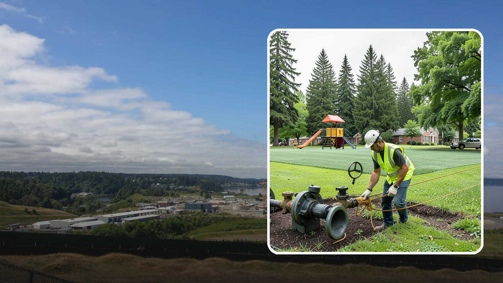 Park Irrigation in University Place, Pierce County, WA - Operation and upkeep of park irrigation systems that deliver efficient watering while conserving resources.