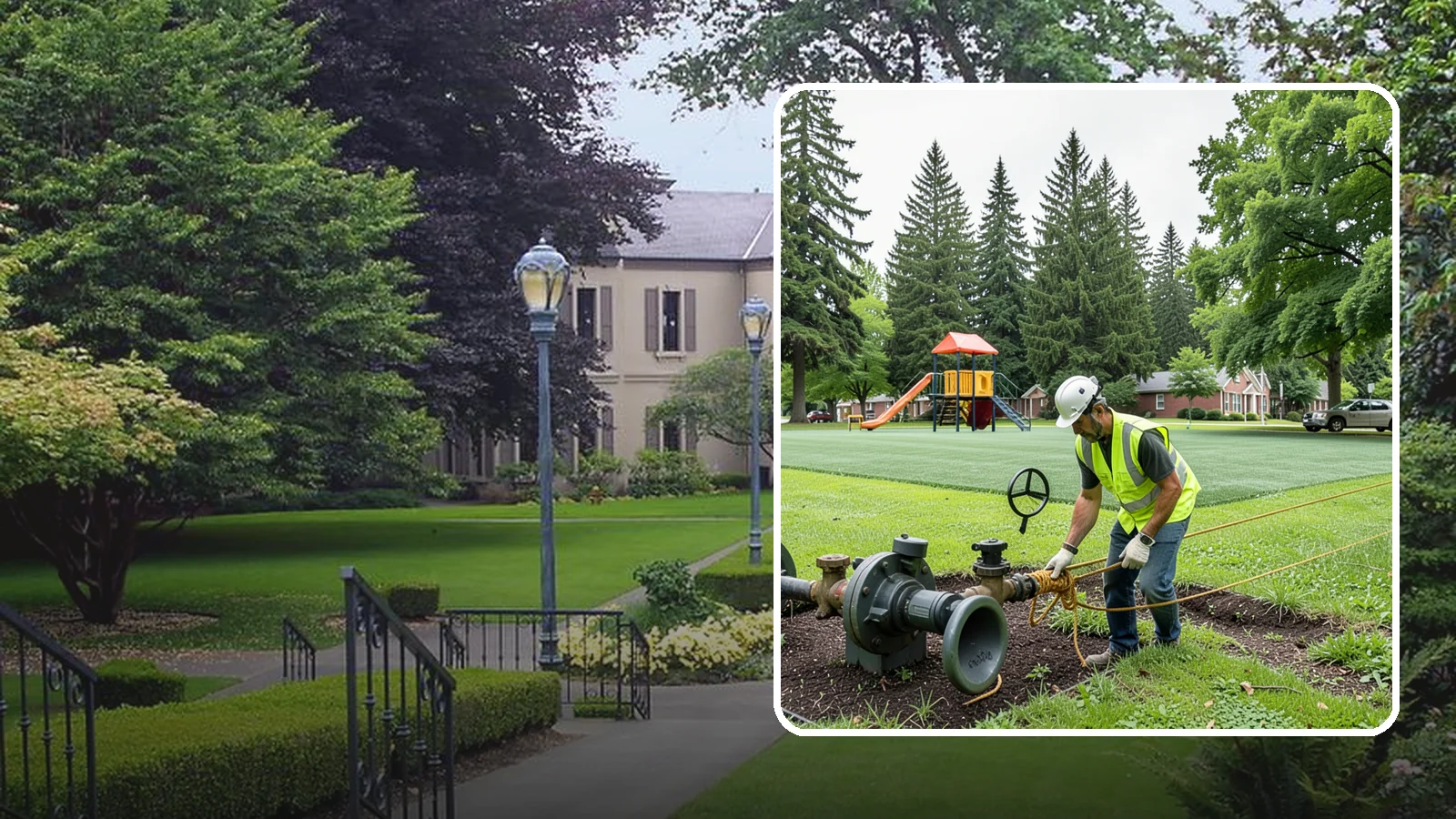 Park Irrigation in Woodinville, King County, WA - Operation and upkeep of park irrigation systems that deliver efficient watering while conserving resources.