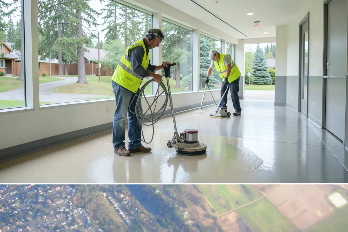 Park Landscape Maintenance in Algona, King County, WA - Peak mowing and bed care span spring through early fall, while wet-season work shifts to leaf cleanup, drainage clearing, and...