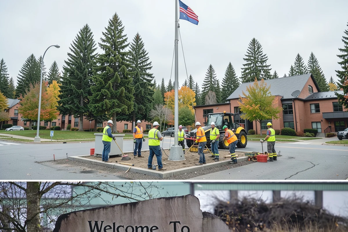 Park Landscape Maintenance in Buckley, Pierce County, WA - Peak mowing and bed care span spring through early fall, while wet-season work shifts to leaf cleanup, drainage clearing, and...