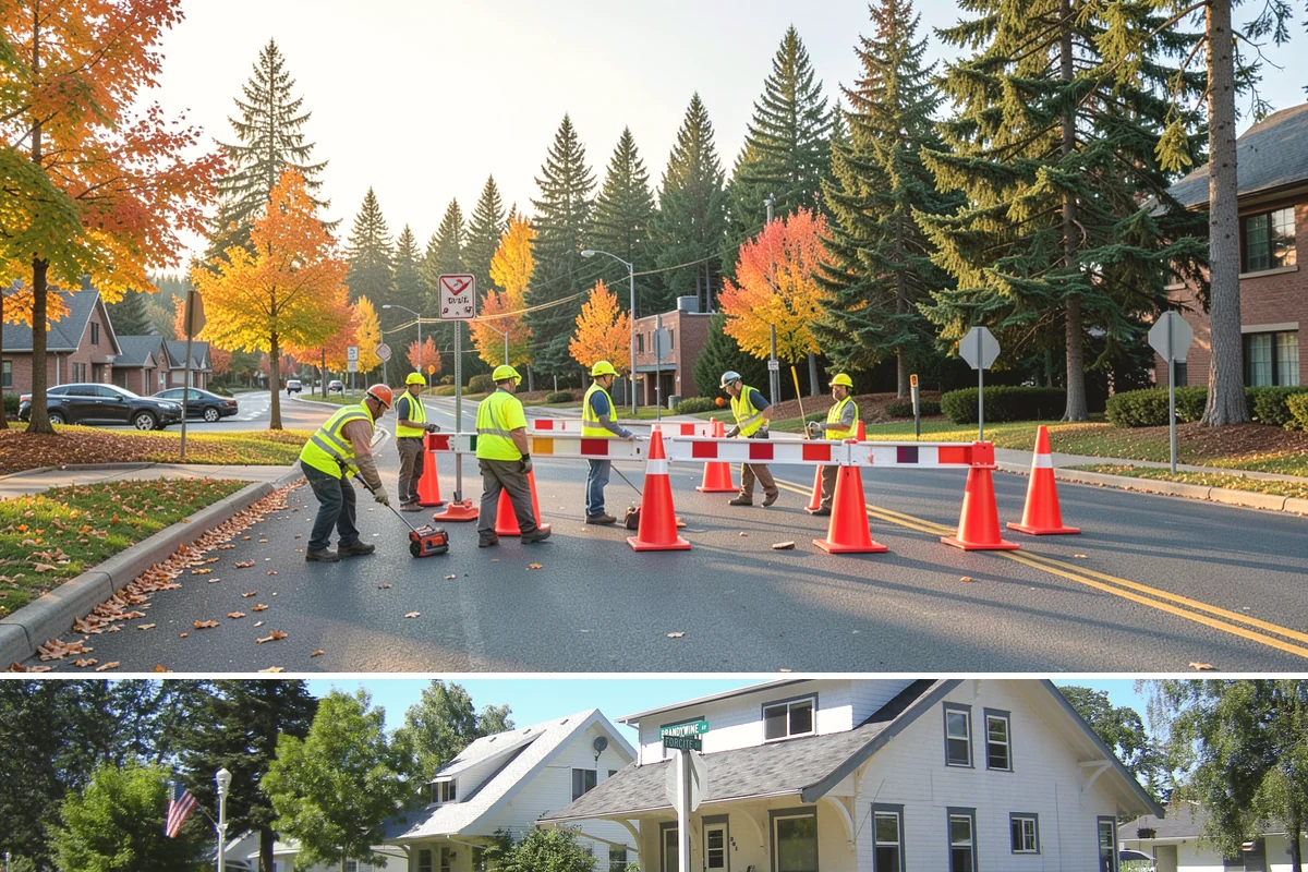 Park Landscape Maintenance in DuPont, Pierce County, WA - Peak mowing and bed care span spring through early fall, while wet-season work shifts to leaf cleanup, drainage clearing, and...