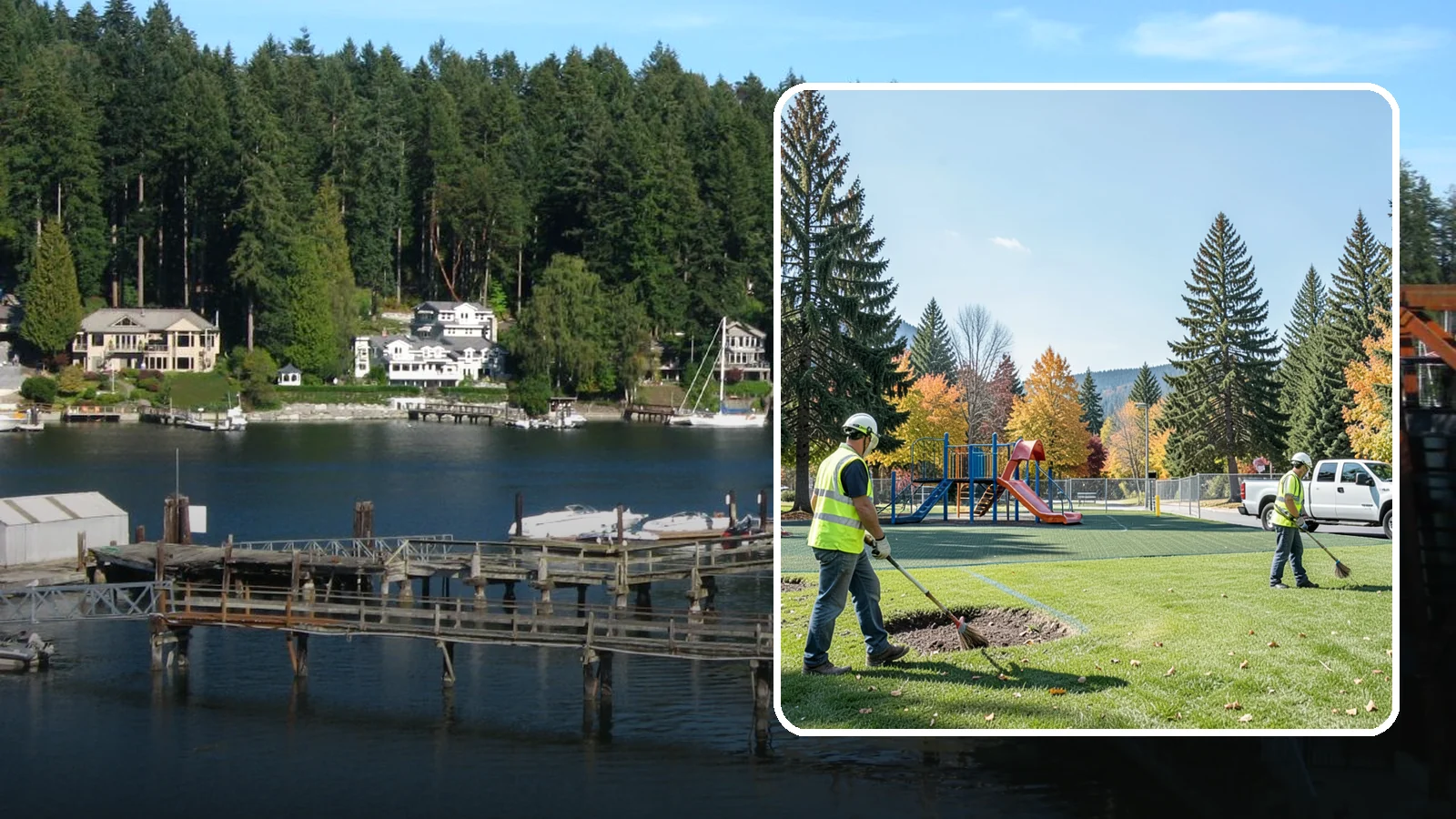 Park Landscape Maintenance in Gig Harbor, Pierce County, WA - Full-service upkeep of public park grounds so open spaces stay safe, clean, and welcoming for residents year-round.