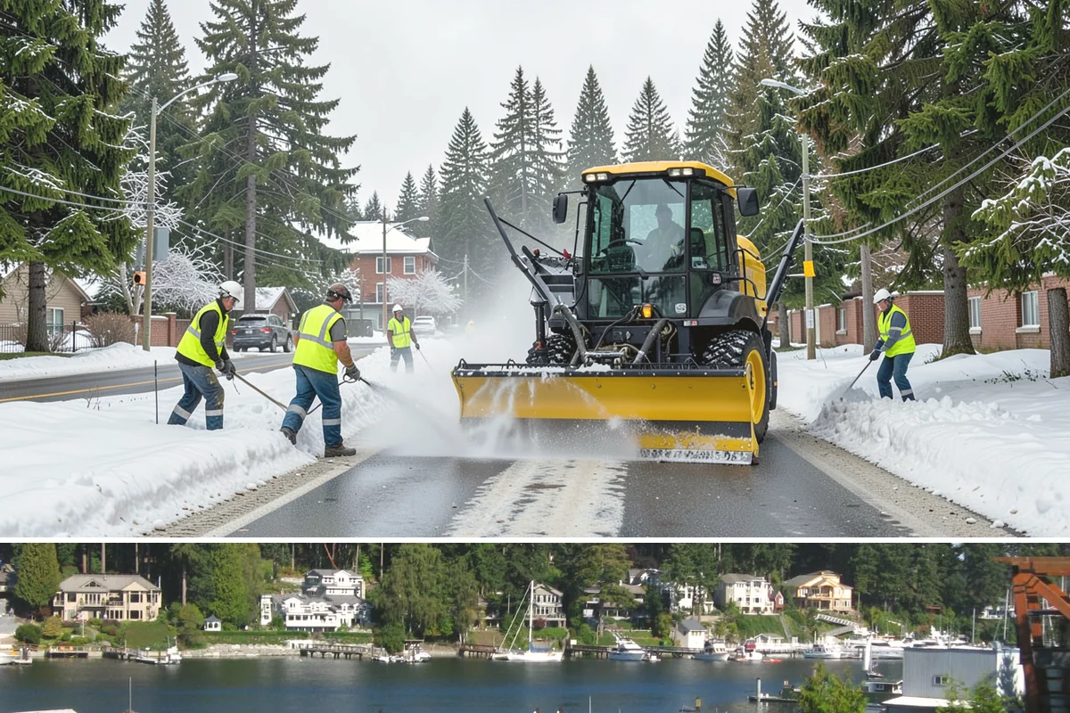 Park Landscape Maintenance in Gig Harbor, Pierce County, WA - Peak mowing and bed care span spring through early fall, while wet-season work shifts to leaf cleanup, drainage clearing, and...