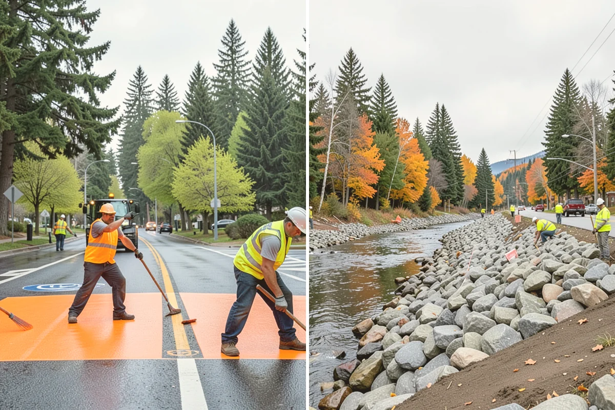 Park Landscape Maintenance in Kirkland, King County, WA - Map each park zone and set turf, bed, and pathway standards