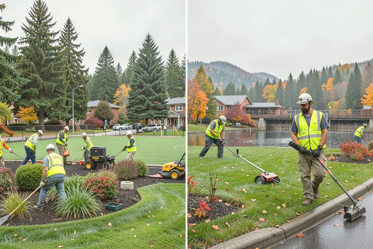 Park Landscape Maintenance in Lynnwood, Snohomish County, WA - Map each park zone and set turf, bed, and pathway standards
