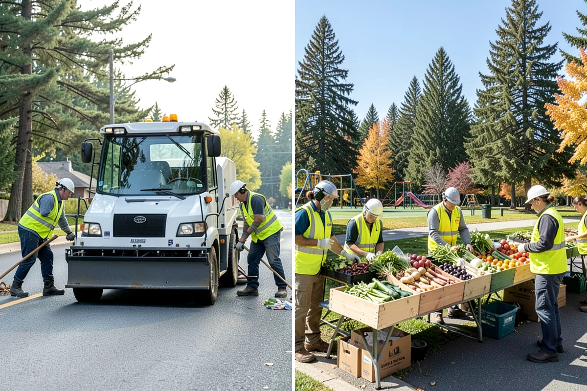 Park Landscape Maintenance in Normandy Park, King County, WA - Map each park zone and set turf, bed, and pathway standards