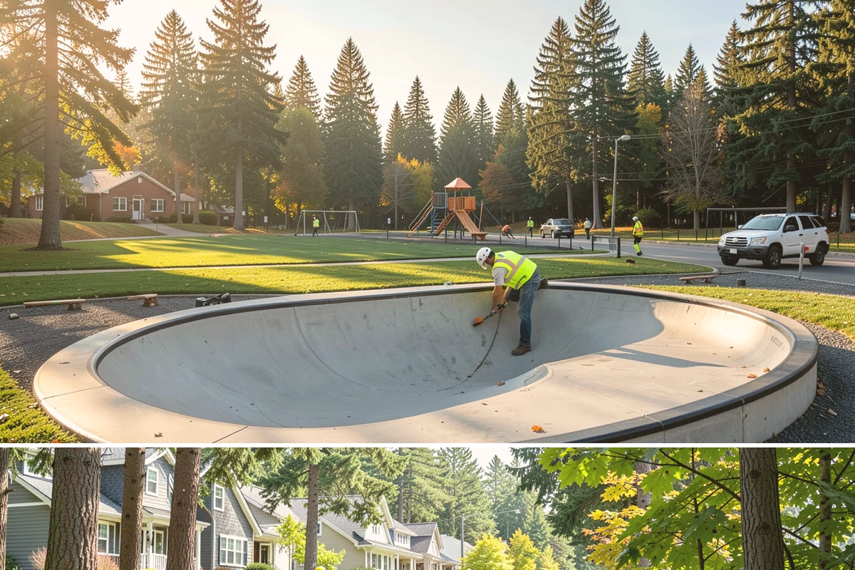 Park Landscape Maintenance in Normandy Park, King County, WA - Peak mowing and bed care span spring through early fall, while wet-season work shifts to leaf cleanup, drainage clearing, and...