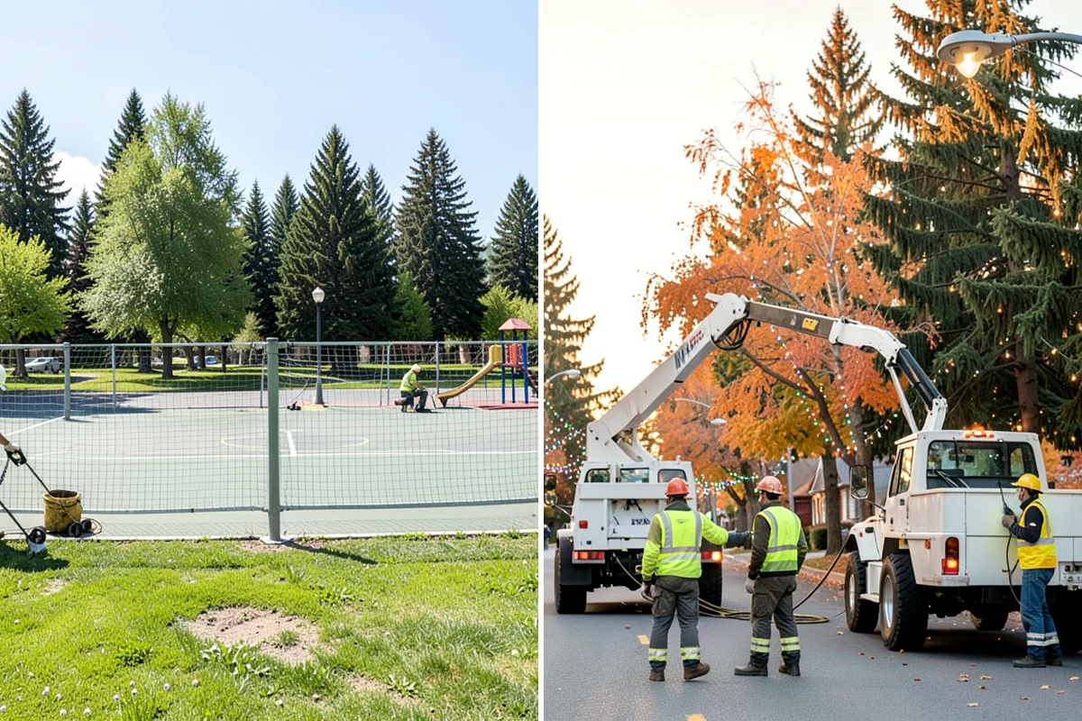 Park Landscape Maintenance in Sedro-Woolley, Skagit County, WA - Map each park zone and set turf, bed, and pathway standards