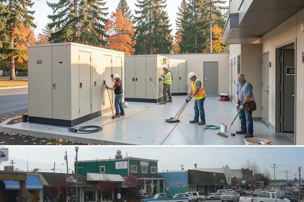 Park Landscape Maintenance in Stanwood, Snohomish County, WA - Peak mowing and bed care span spring through early fall, while wet-season work shifts to leaf cleanup, drainage clearing, and...